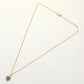 Women's CZ Heart Stone Pendant Necklace