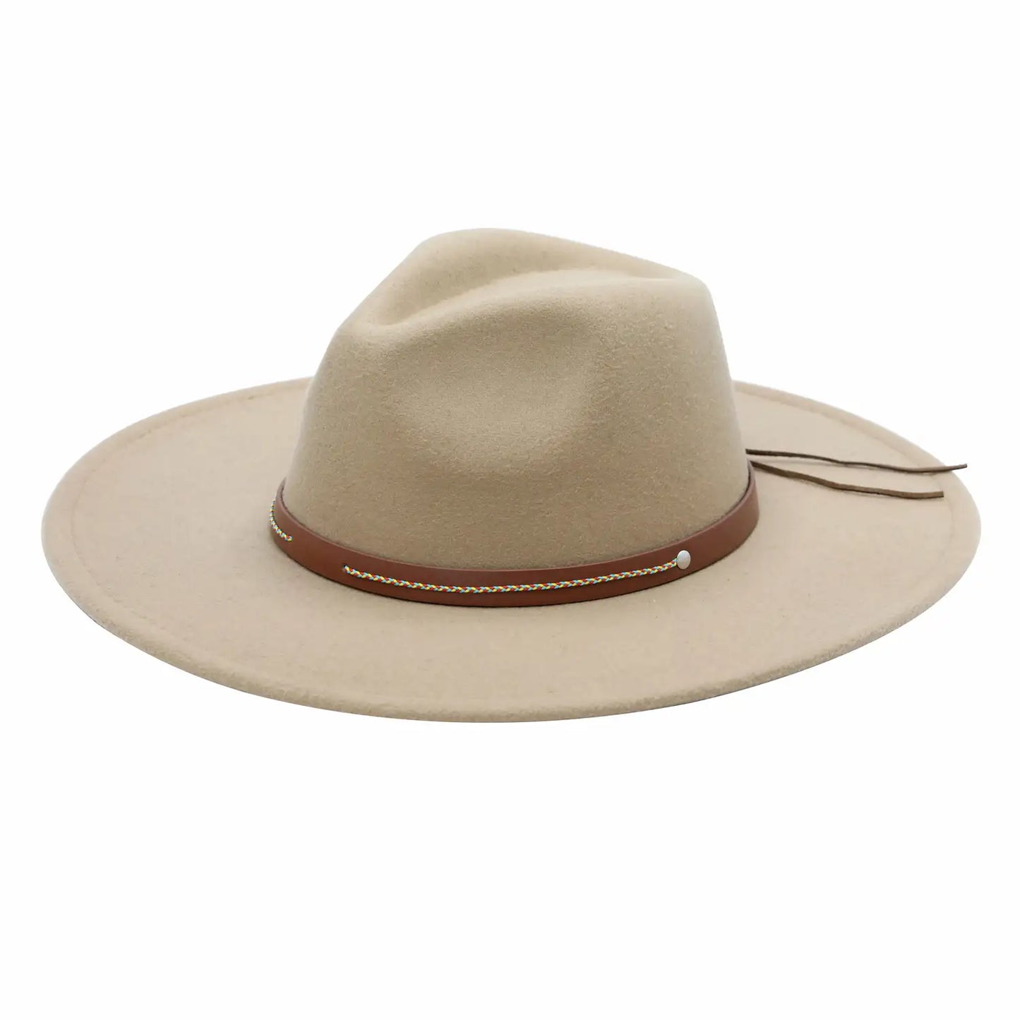 Peter Grimm Jacqulyn - Sombrero Fedora de Lana Fieltrada de Ala Ancha para Mujer