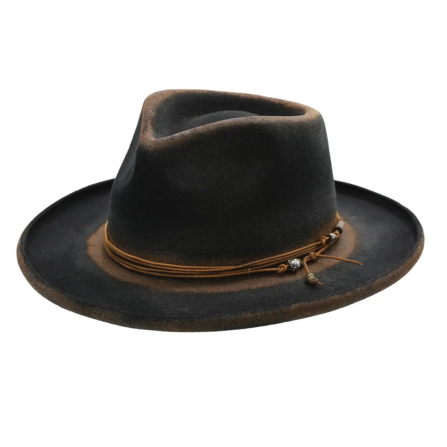 Peter Grimm Eden - Sombrero fedora de fieltro de lana
