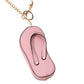 Faux Leather Flip-flop Mini Wristlet Bag Charm Coin Purse