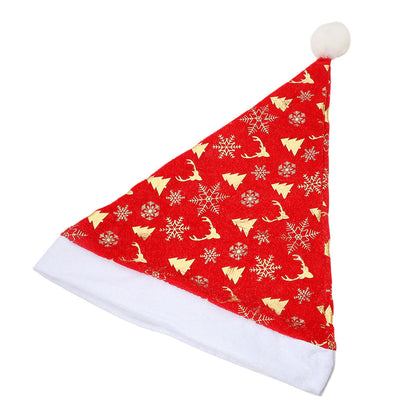 12PCS - Christmas Santa Hat Set