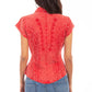 Scully Cantina Short Sleeve Blouse (PSL-066) - Women's Shirt