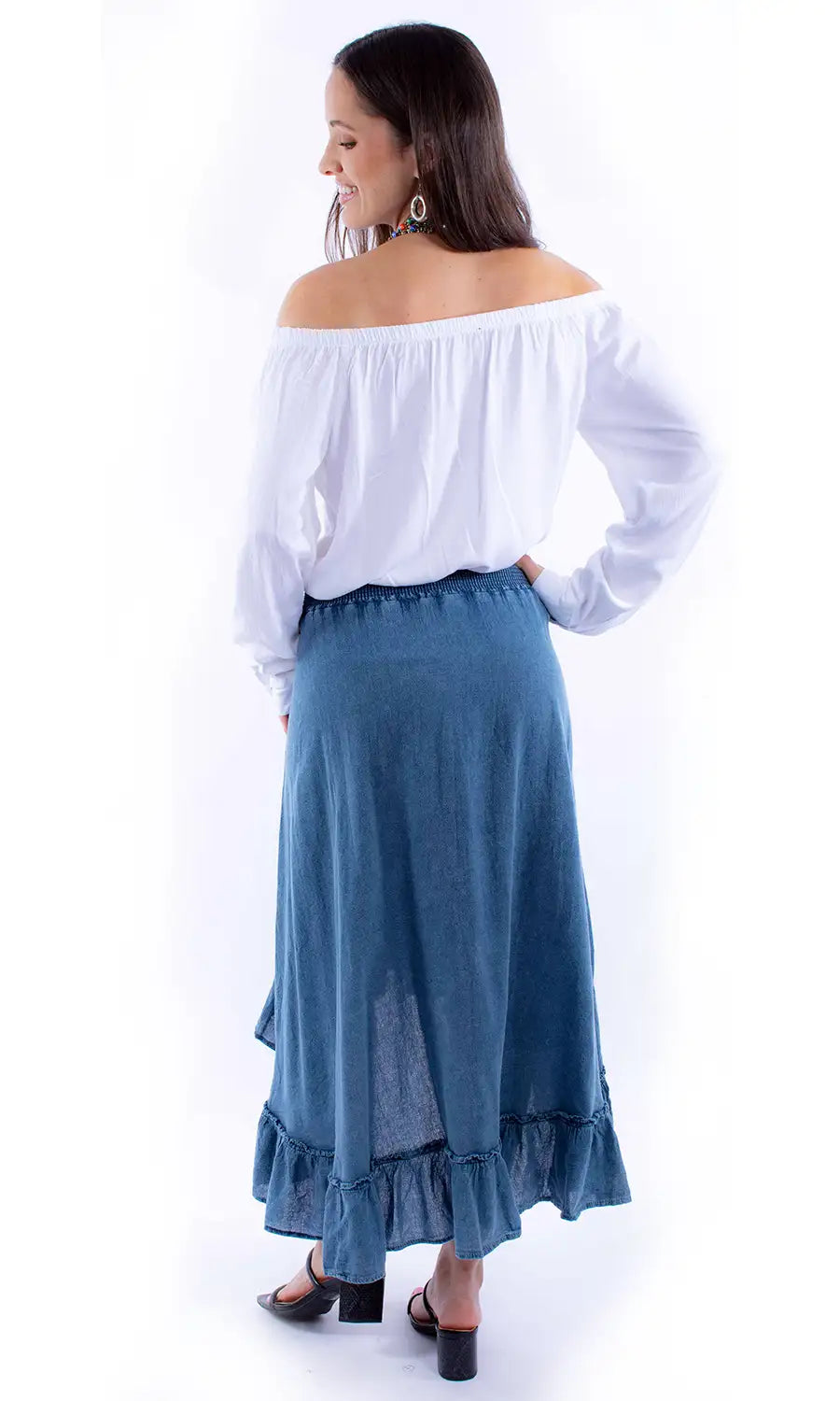Falda asimétrica Scully Cantina (PSL-272) - Falda de mujer