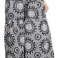 Sakkas Esme Women's African Ankara Flared Wide Leg Palazzo Pants with Pockets
