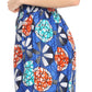 Sakkas Esme Women's African Ankara Flared Wide Leg Palazzo Pants with Pockets