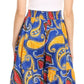 Sakkas Esme Women's African Ankara Flared Wide Leg Palazzo Pants with Pockets