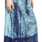 Sakkas Aline Tie-dye Wide-leg Palazzo Pants with Adjustable Waistband