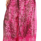 Sakkas Aline Tie-dye Wide-leg Palazzo Pants with Adjustable Waistband