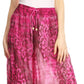 Sakkas Aline Tie-dye Wide-leg Palazzo Pants with Adjustable Waistband