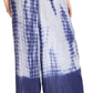 Sakkas Aline Tie-dye Wide-leg Palazzo Pants with Adjustable Waistband