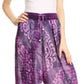 Sakkas Aline Tie-dye Wide-leg Palazzo Pants with Adjustable Waistband