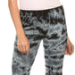 Sakkas Kuntah Long Elastic Waist Adjustable Tie Dye Washed Slim Skinny Pant