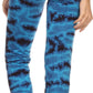 Sakkas Kuntah Long Elastic Waist Adjustable Tie Dye Washed Slim Skinny Pant