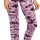 Sakkas Kuntah Long Elastic Waist Adjustable Tie Dye Washed Slim Skinny Pant