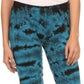 Sakkas Kuntah Long Elastic Waist Adjustable Tie Dye Washed Slim Skinny Pant