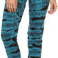 Sakkas Kuntah Long Elastic Waist Adjustable Tie Dye Washed Slim Skinny Pant