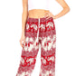 Sakkas Akilla Women's Loose Printed Yoga Elephant Pants Elastic Waist w/Pocket