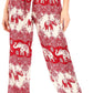 Sakkas Akilla Women's Loose Printed Yoga Elephant Pants Elastic Waist w/Pocket