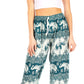Sakkas Akilla Women's Loose Printed Yoga Elephant Pants Elastic Waist w/Pocket