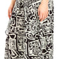 Sakkas Serilda Women's Loose Elephant Batik Boho Wide Leg Pants Elastic Waist