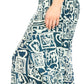 Sakkas Serilda Women's Loose Elephant Batik Boho Wide Leg Pants Elastic Waist
