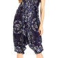 Sakkas Valdis Women's Boho Harem Loose Baggy Jumpsuit Pants Elephant Smock Elastic