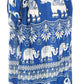 Sakkas Lilja Women's Loose Wide Leg Printed Elephant Pants Elastic Waist w/Pockets