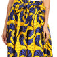 Pantalones Sakkas Sora Anchos de Pierna Suelta Estampado Ankara Africano Casuales con Cintura Elástica para Mujer