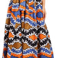 Pantalones Sakkas Sora Anchos de Pierna Suelta Estampado Ankara Africano Casuales con Cintura Elástica para Mujer