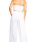 Sakkas Samantha Women's Bandeau Tube Top & Wide leg Gaucho Pants Set Palazzo Boho