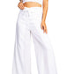 Sakkas Samantha Women's Bandeau Tube Top & Wide leg Gaucho Pants Set Palazzo Boho