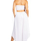 Sakkas Vanessa Women's Bandeau Tube Top & Wide leg Gaucho Pants Set Palazzo Boho - Buy One Get One