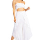 Sakkas Vanessa Women's Bandeau Tube Top & Wide leg Gaucho Pants Set Palazzo Boho - Buy One Get One