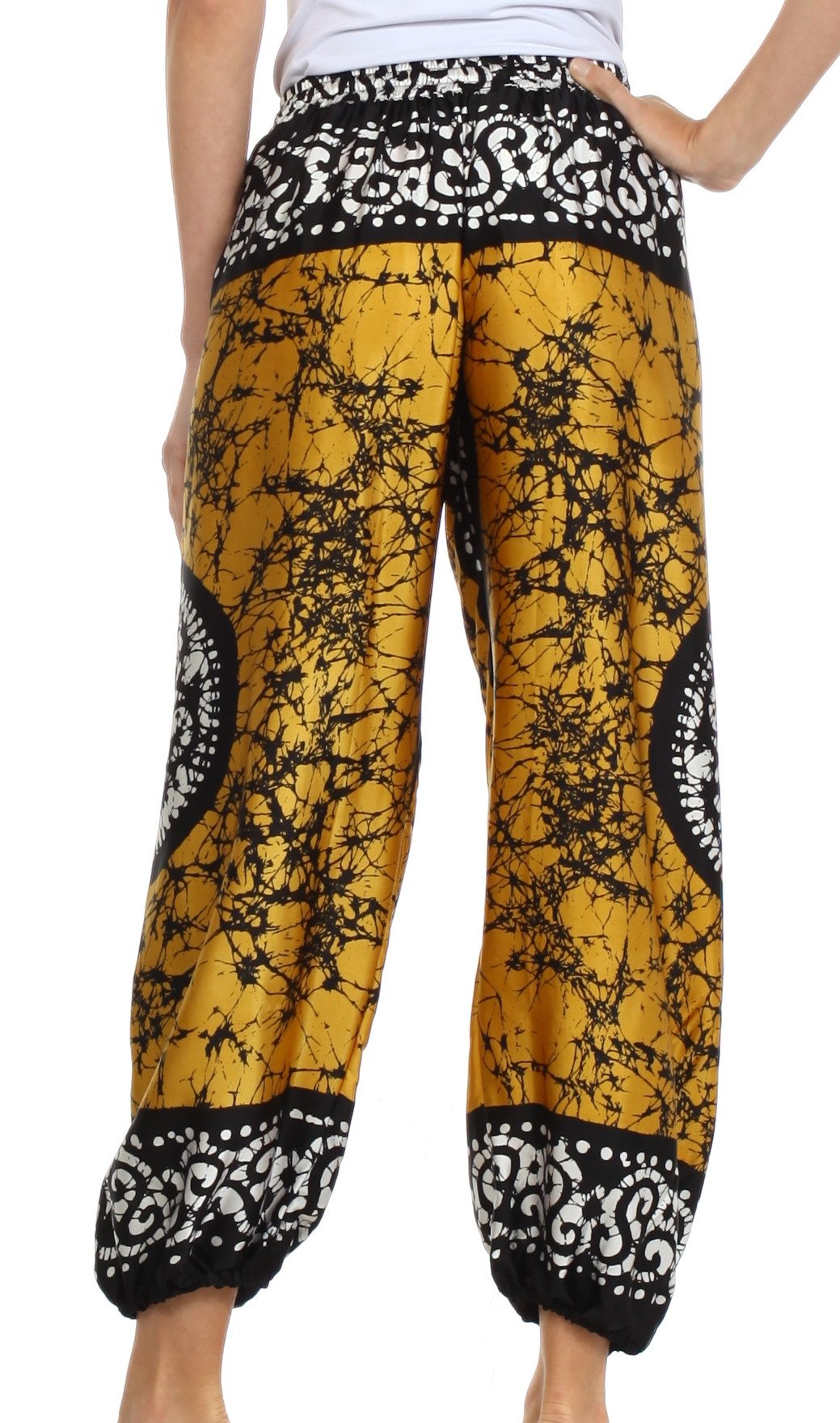Pantalones harén de seda anchos Sakkas Sephora