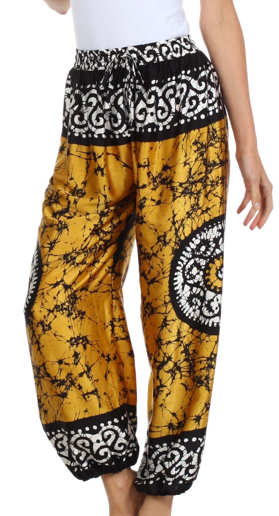 Pantalones harén de seda anchos Sakkas Sephora