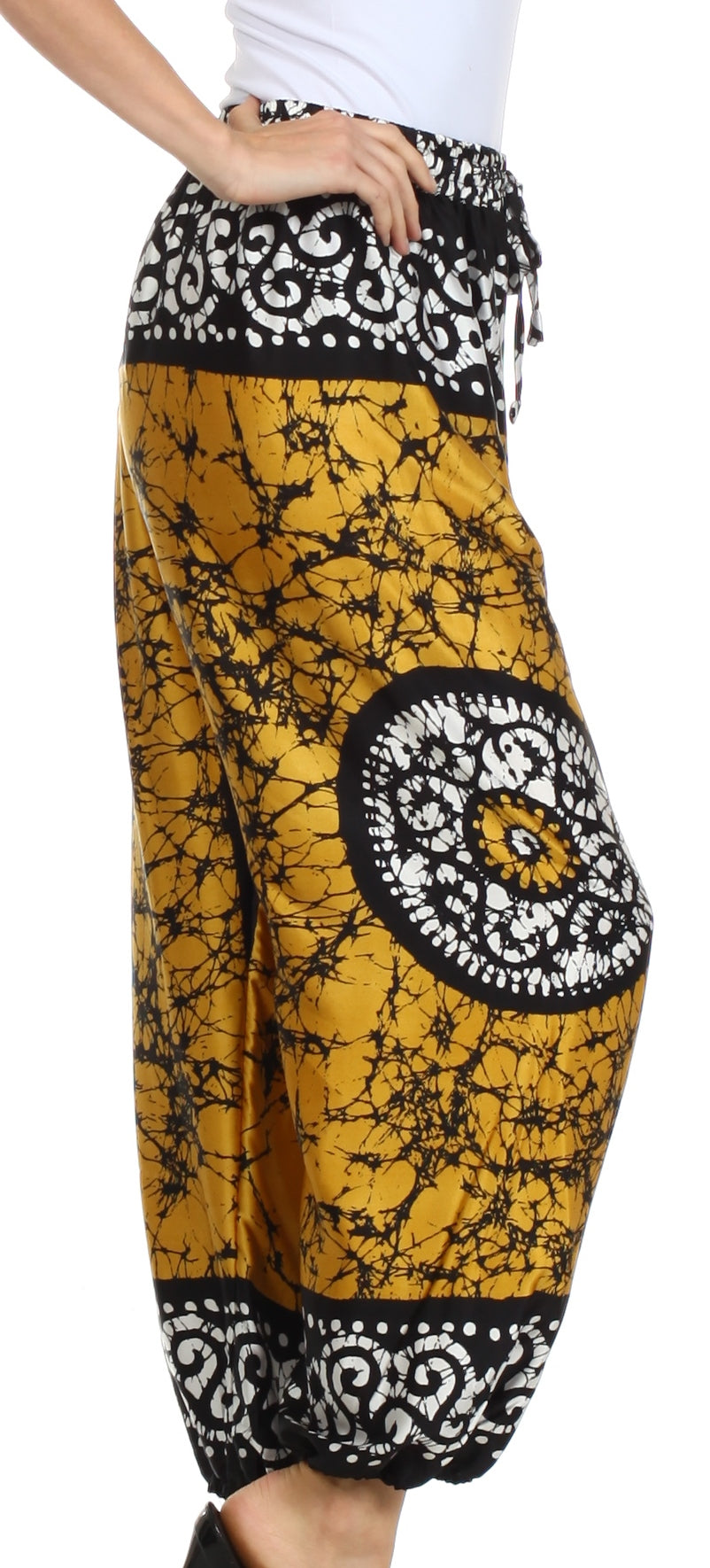 Pantalones harén de seda anchos Sakkas Sephora