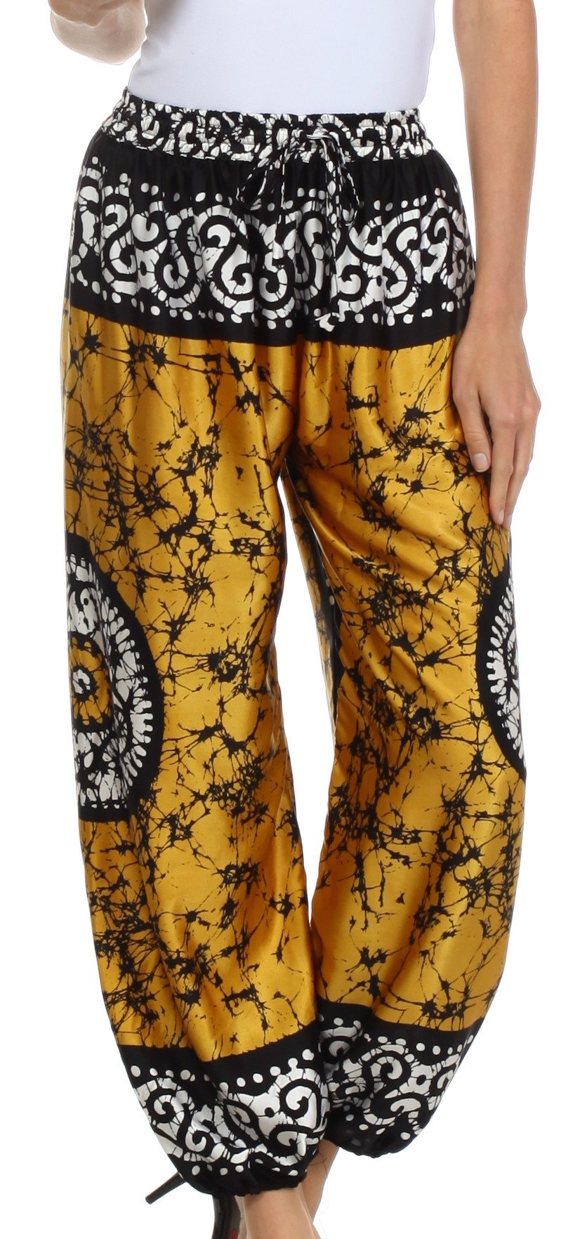 Pantalones harén de seda anchos Sakkas Sephora