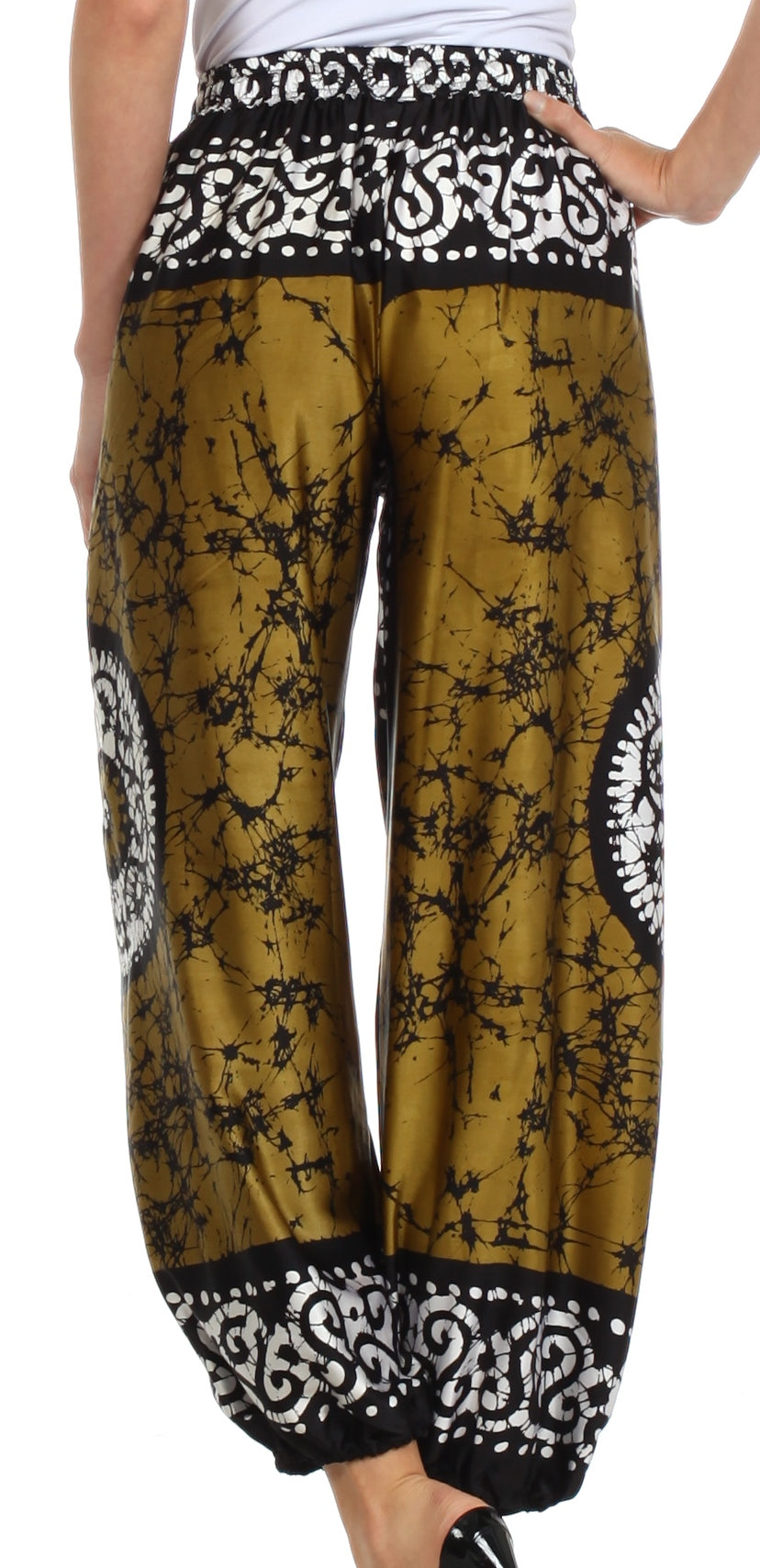 Pantalones harén de seda anchos Sakkas Sephora
