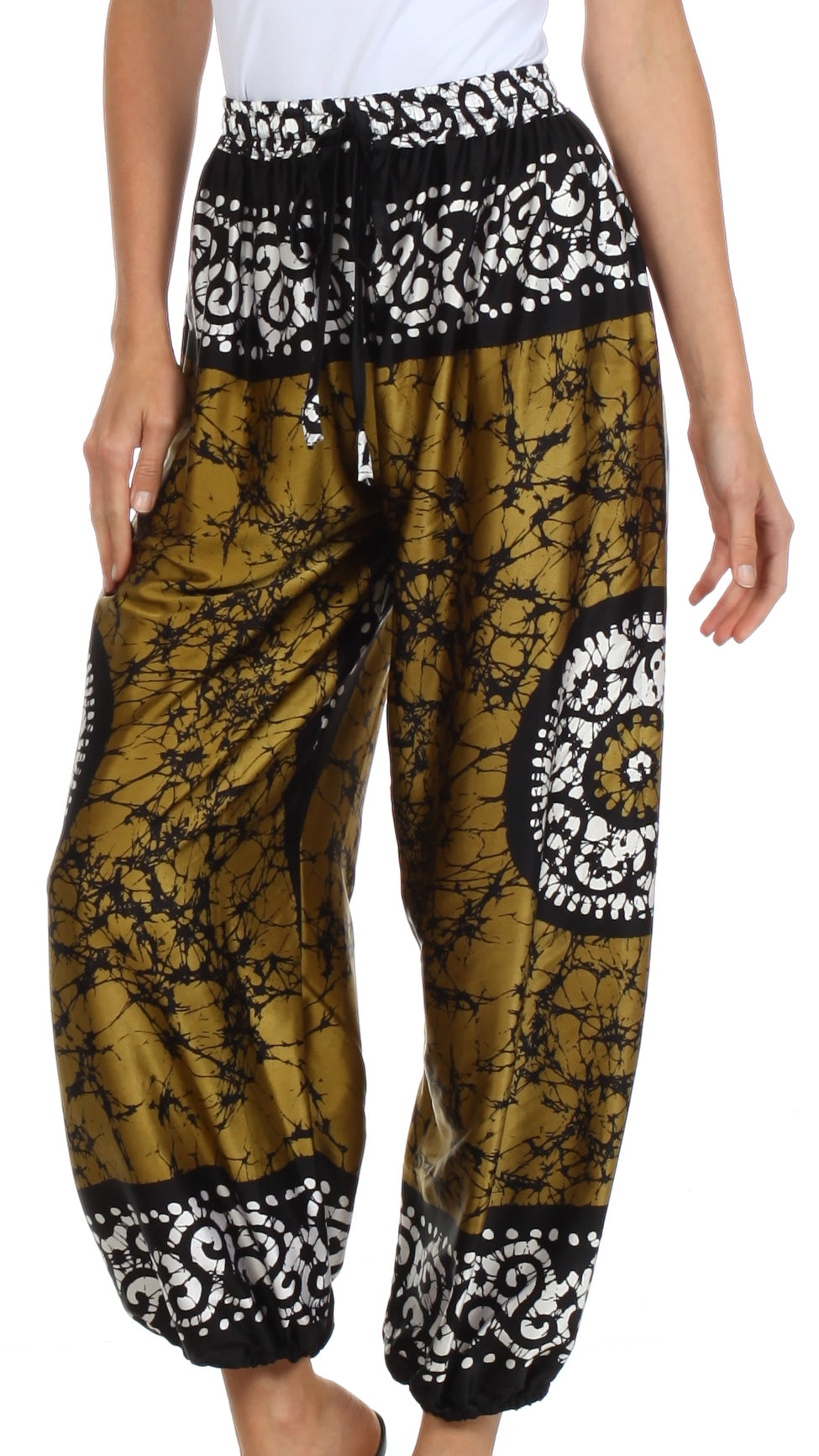 Pantalones harén de seda anchos Sakkas Sephora