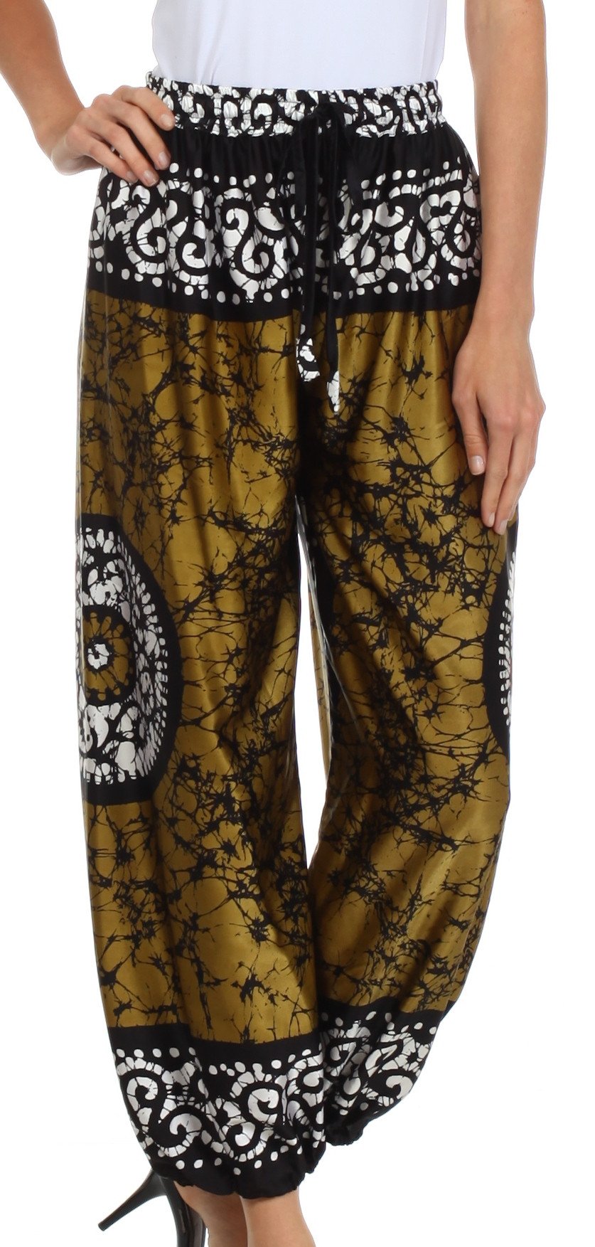 Pantalones harén de seda anchos Sakkas Sephora