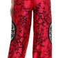 Pantalones harén de seda anchos Sakkas Sephora