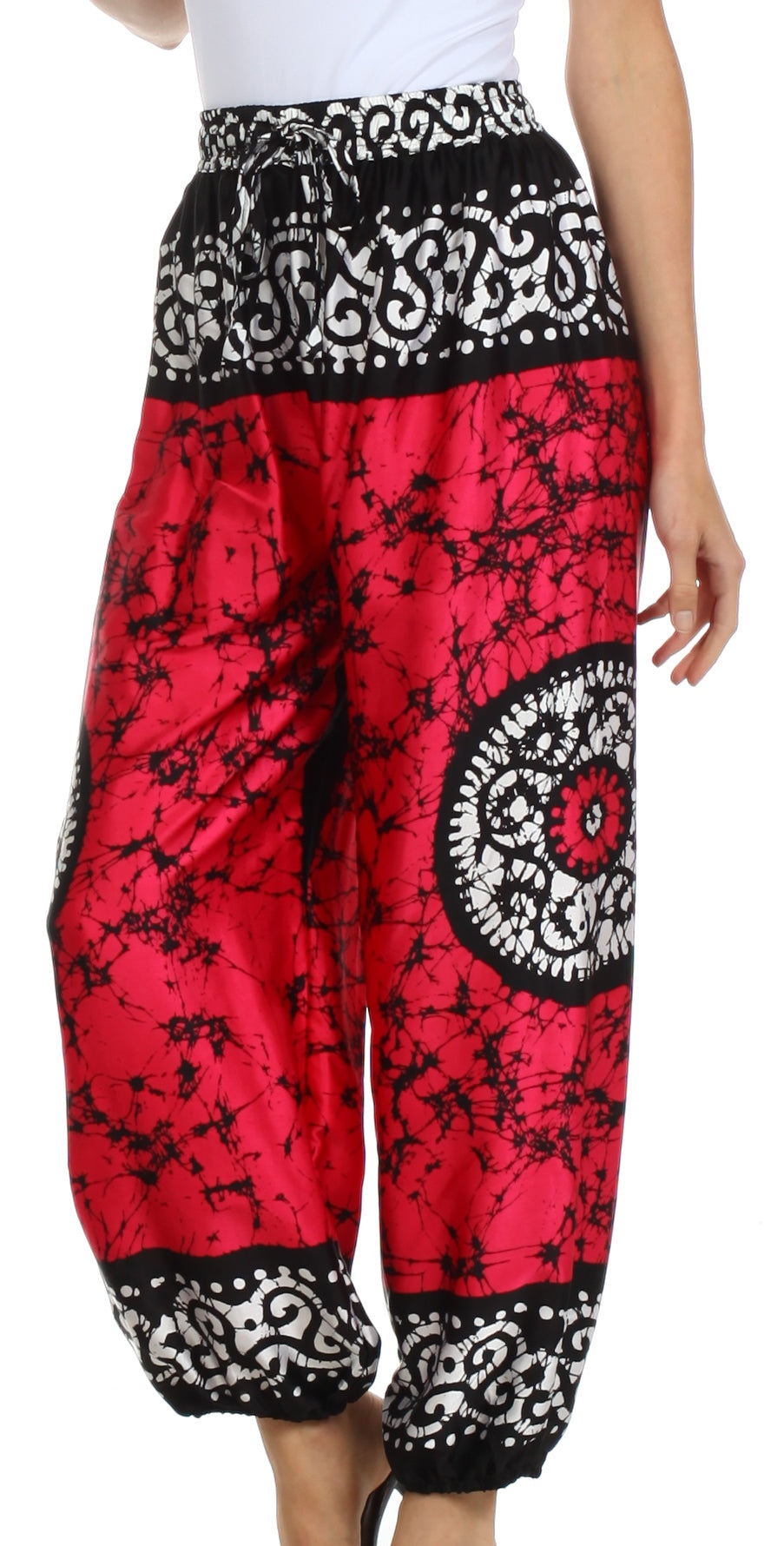 Pantalones harén de seda anchos Sakkas Sephora