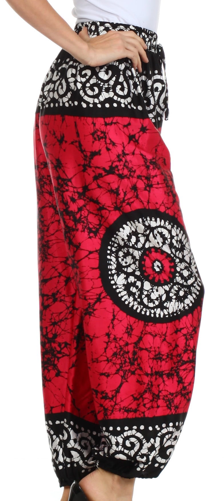 Pantalones harén de seda anchos Sakkas Sephora
