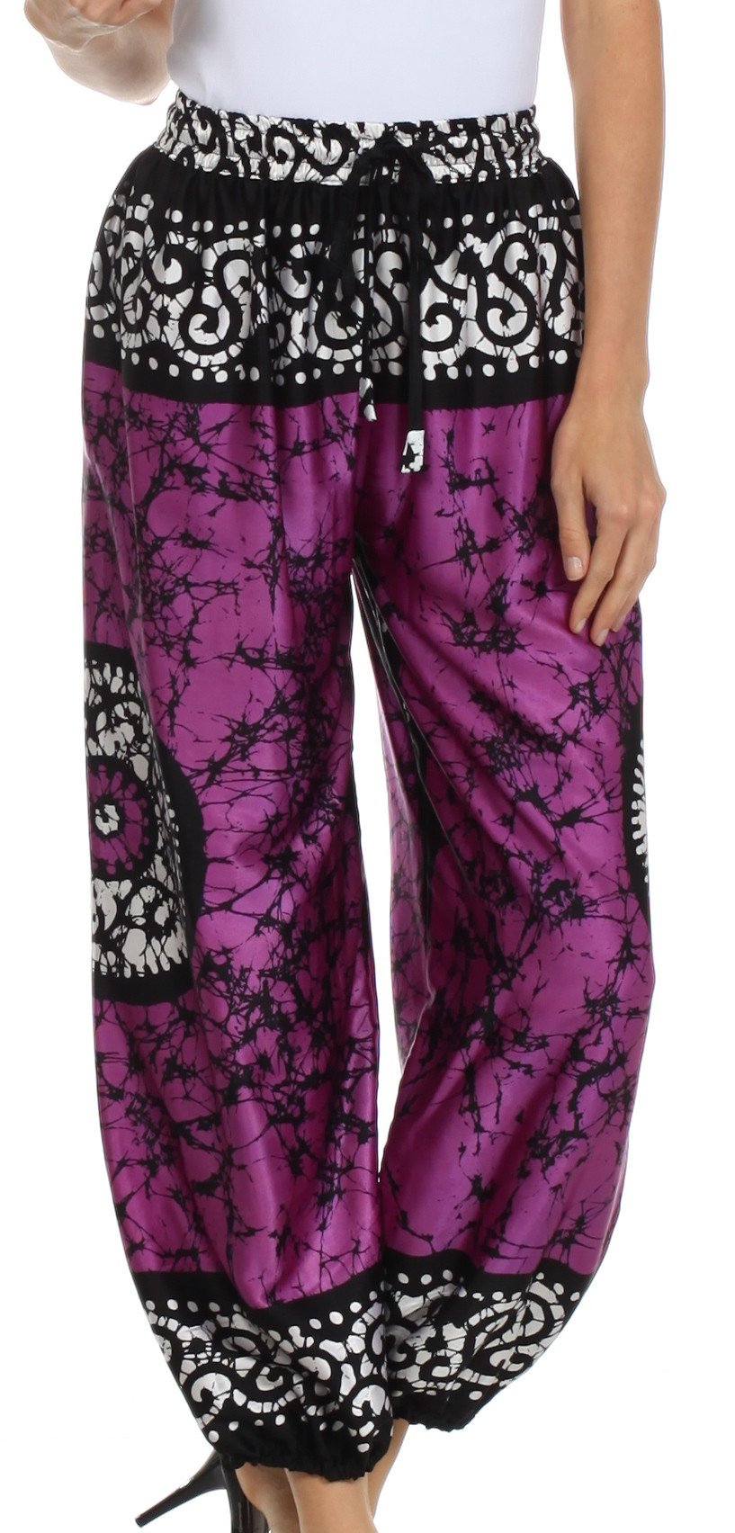 Pantalones harén de seda anchos Sakkas Sephora