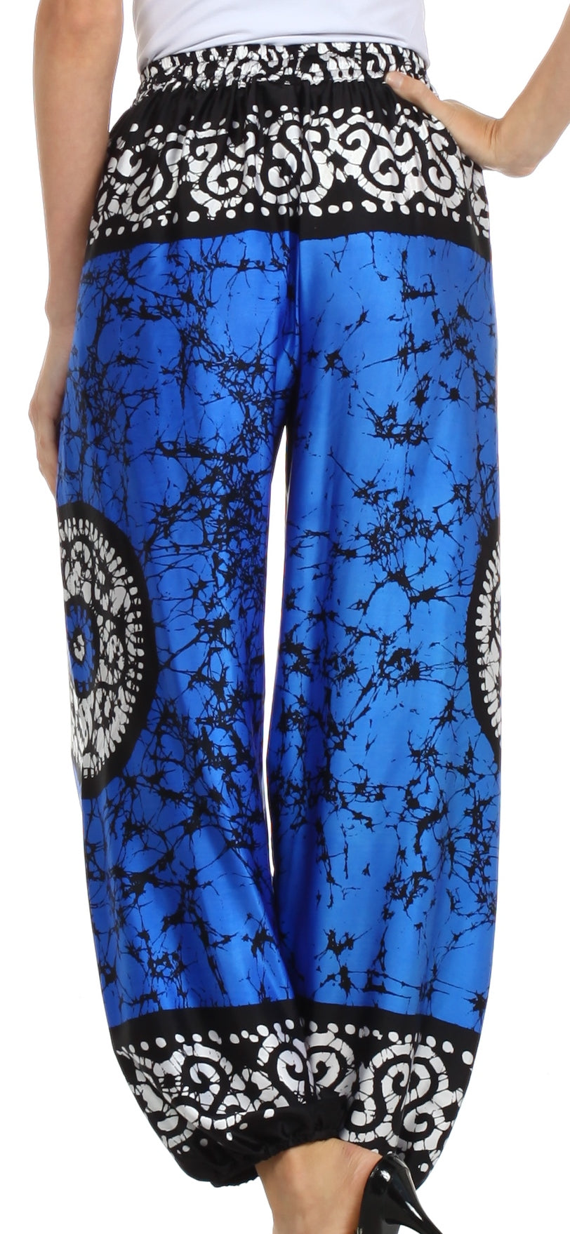 Pantalones harén de seda anchos Sakkas Sephora