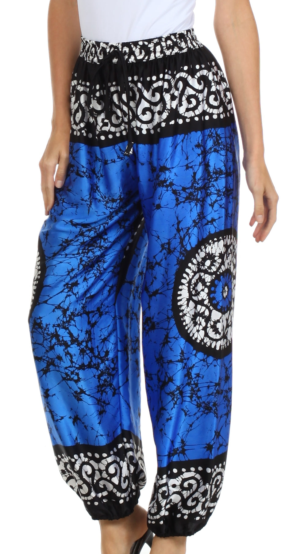 Pantalones harén de seda anchos Sakkas Sephora