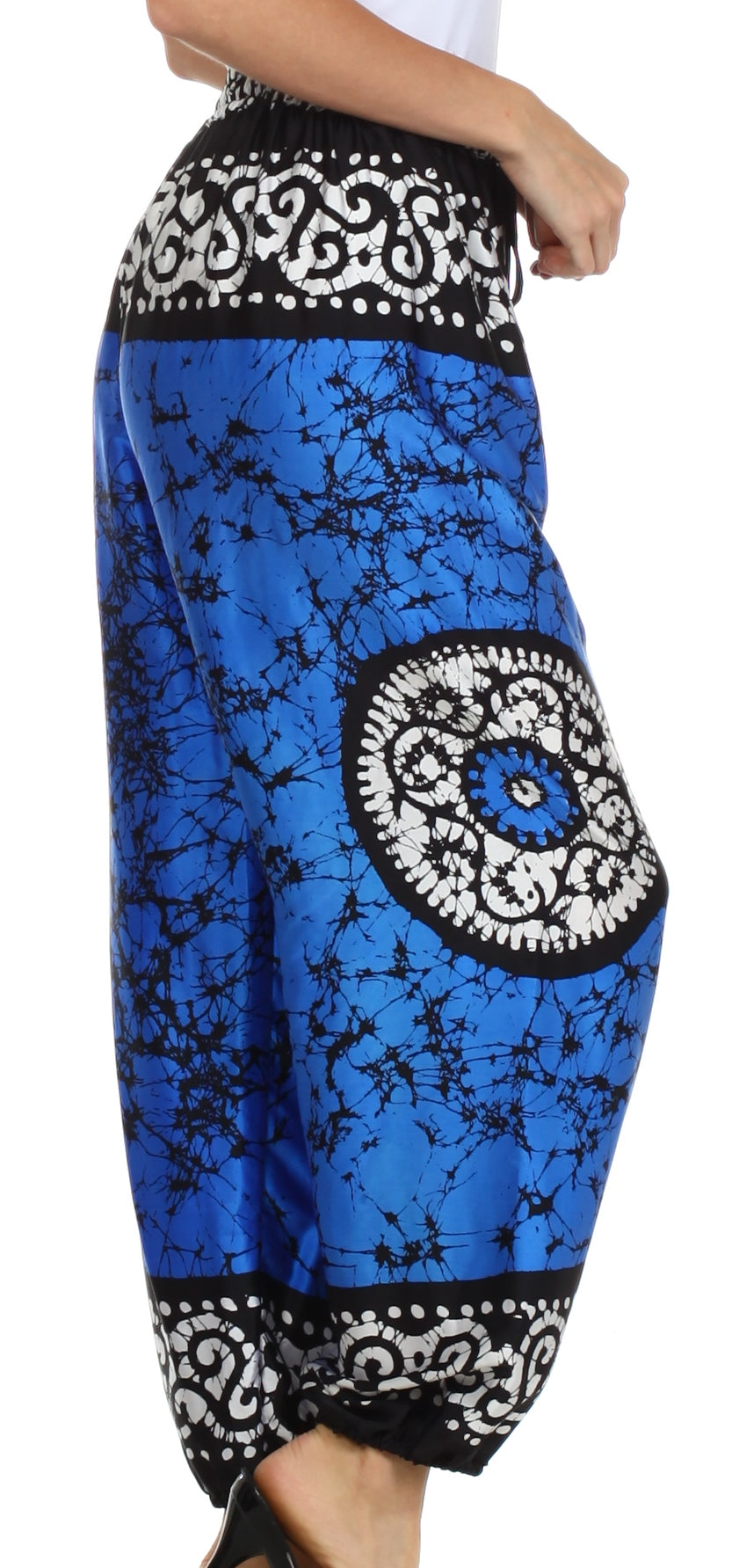 Pantalones harén de seda anchos Sakkas Sephora