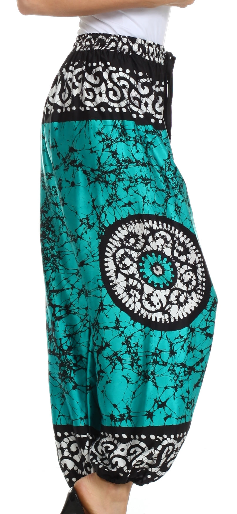 Pantalones harén de seda anchos Sakkas Sephora