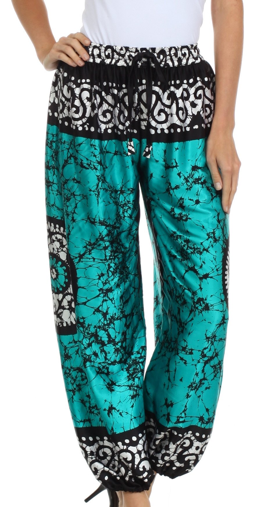 Pantalones harén de seda anchos Sakkas Sephora