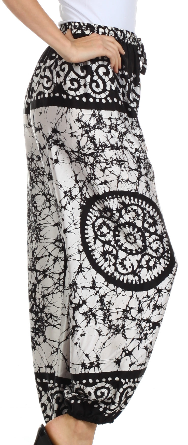 Pantalones harén de seda anchos Sakkas Sephora